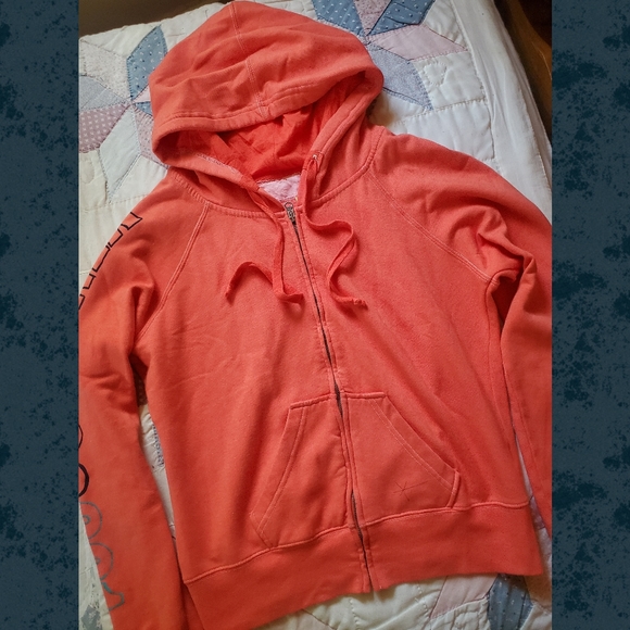 🌈GIFTED 💋💝 Venice 291 Orange Hoodie Sweatshirt - Picture 12 of 16